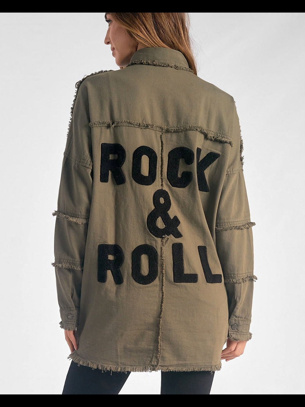 ROCK & ROLL TWO-TONE SHACKET BY ELAN
